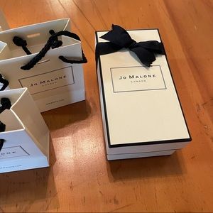 Jo Malone Boxes and Mini gift bag